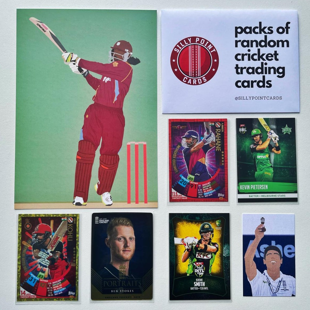 The Doosra | One Pack of Mystery Cricket Trading Cards